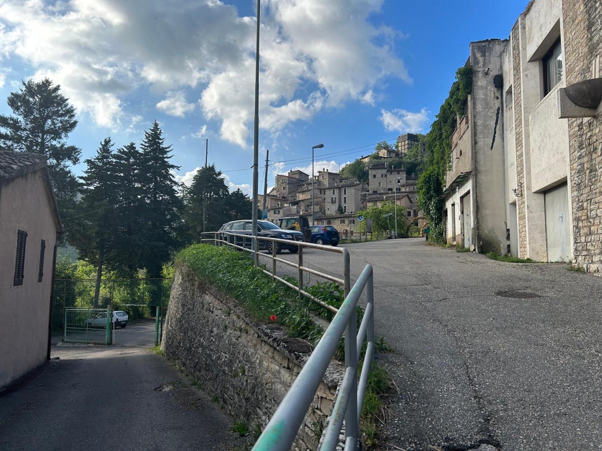 Casa Belvedere A Valle San Martino Di Spoleto Eksteriør billede